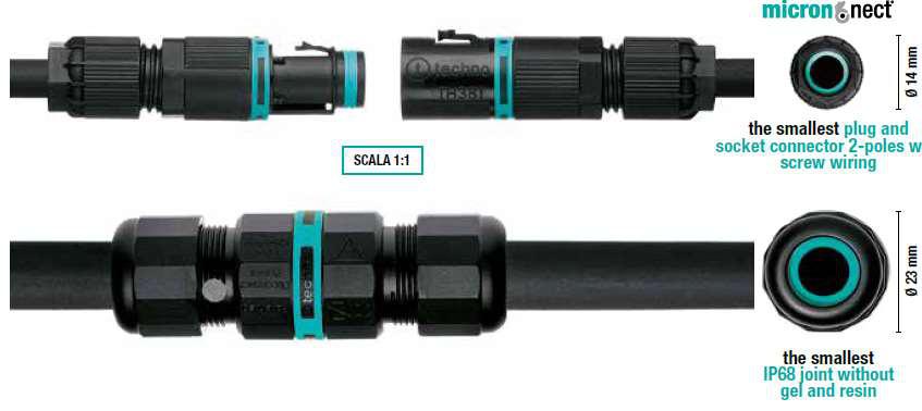 mikro konektori dimenzije
