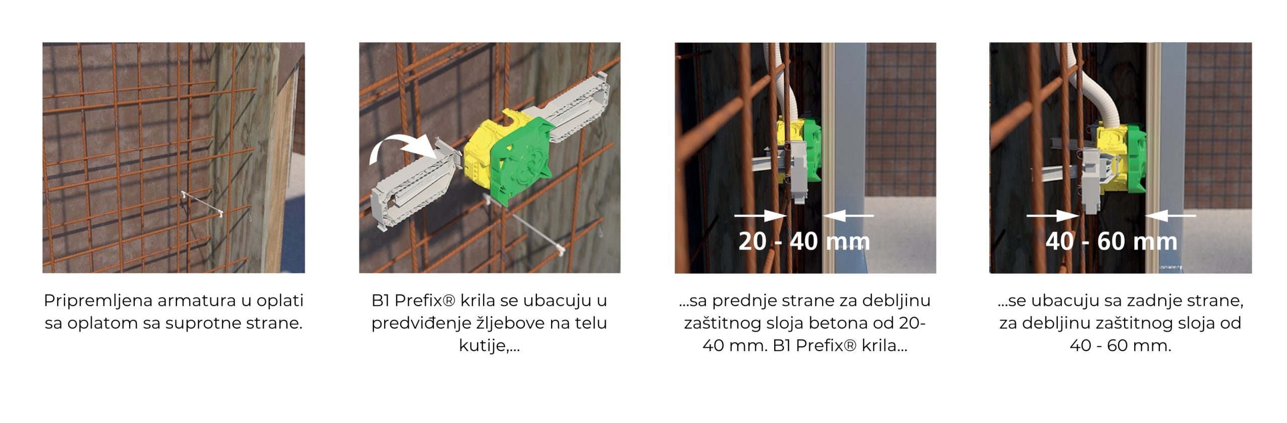 ugradnja elektroinstalacija u beton sistemska krilca